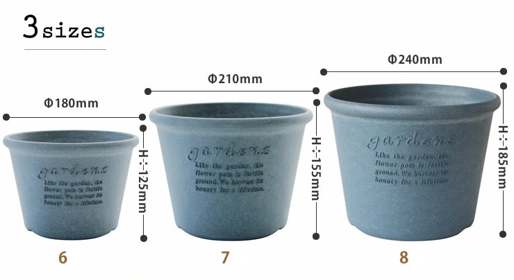 vasi bassi hachiman diverse misure disponibili